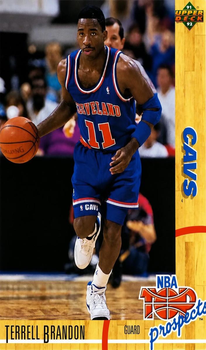 1991 Upper Deck Terrell Brandon #441 card