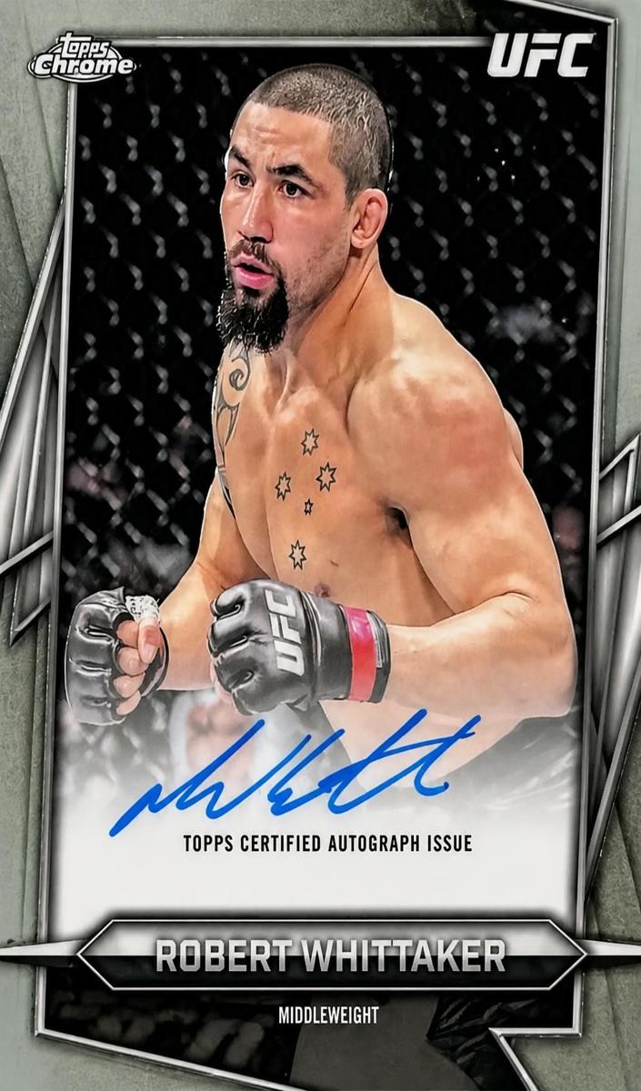 2026 Robert Whittaker #BAV-RW