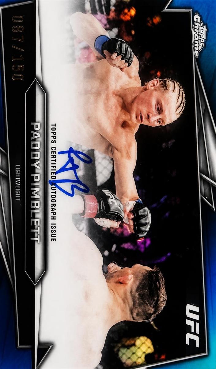 2026 Paddy Pimblett [Blue Refractor] #BAV-PP