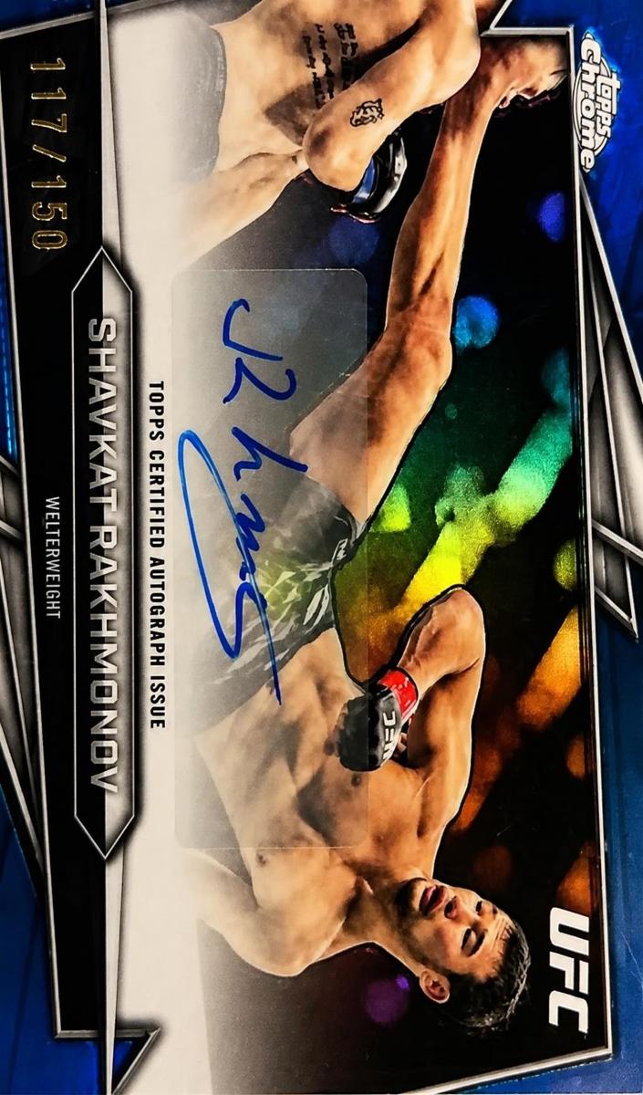 2026 Shavkat Rakhmonov [Blue Refractor] #BAV-SR