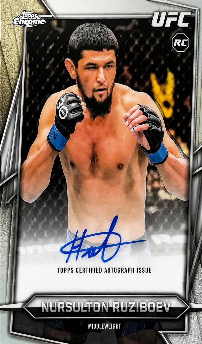2026 Nursulton Ruziboev [Orange Refractor] #BAV-NR