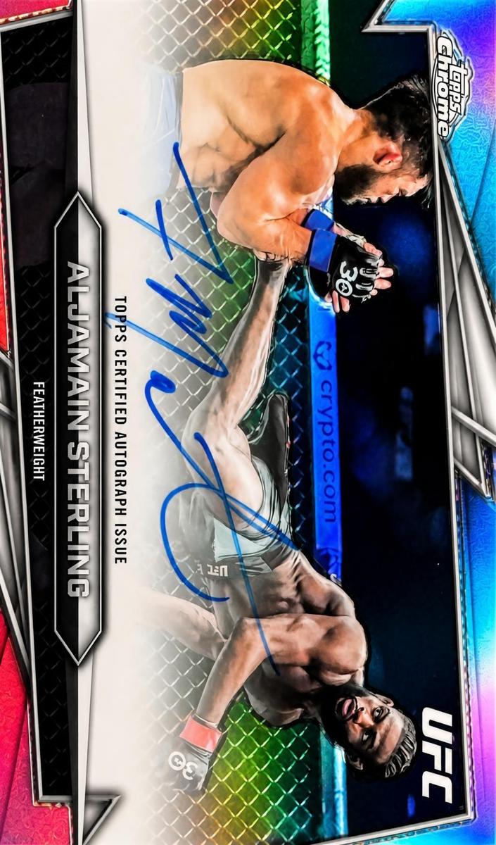 2026 Aljamain Sterling [Refractor] #BAV-AS