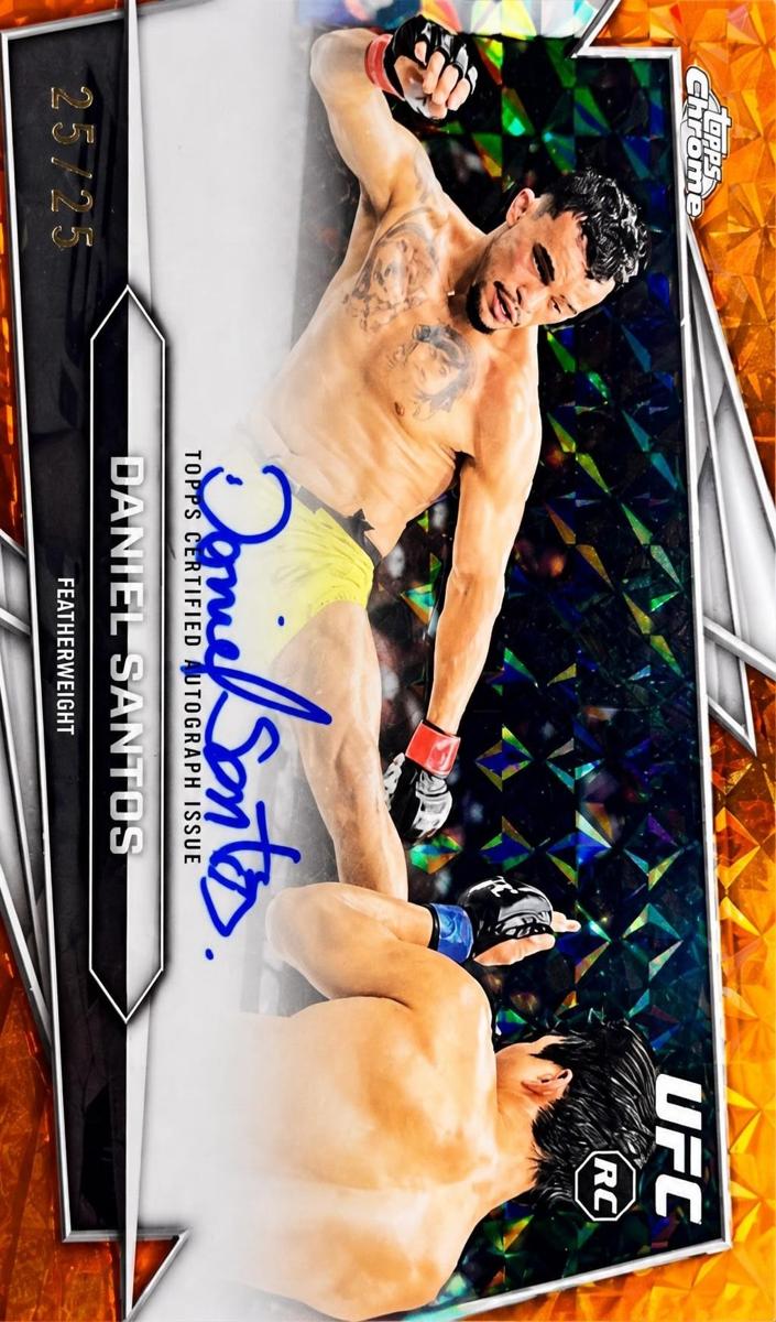 2026 Daniel Santos [Orange Geometric Refractor] #BAV-DS