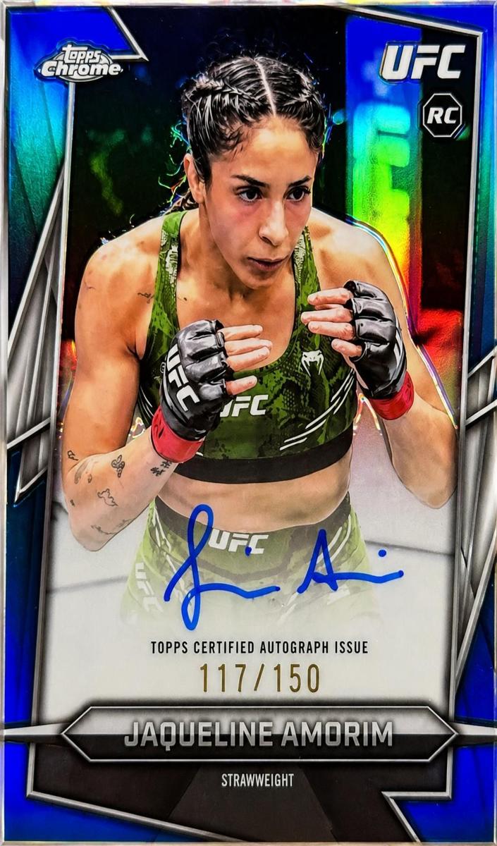2026 Jaqueline Amorim [Blue Refractor] #BAV-JA