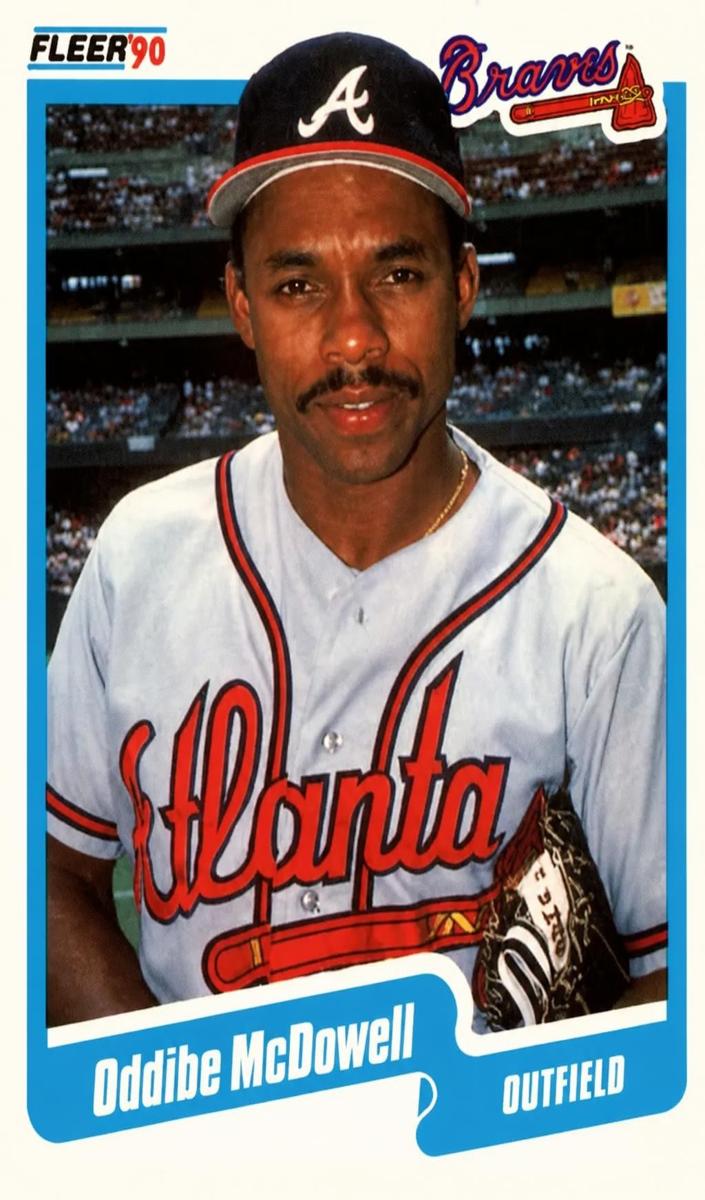1990 Oddibe McDowell #589