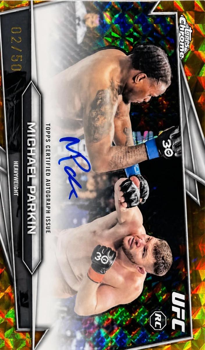 2026 Michael Parkin [Gold Geometric Refractor] #BAV-MP