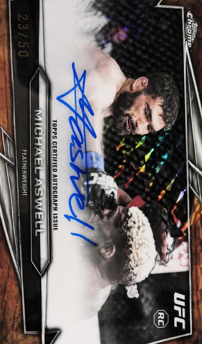 2026 Michael Aswell [Gold Geometric Refractor] #BAV-ML