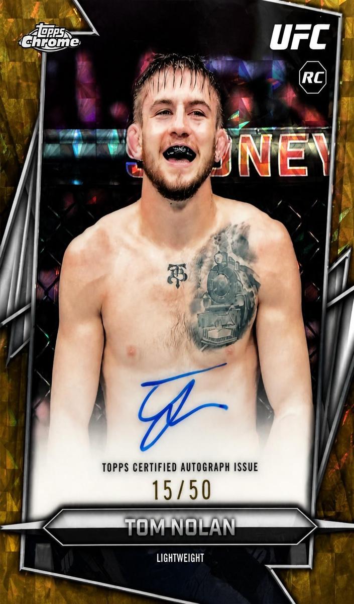 2026 Tom Nolan [Gold Geometric Refractor] #BAV-TN