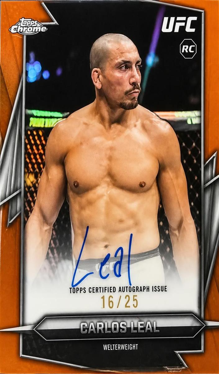 2026 Carlos Leal [Orange Refractor] #BAV-CL