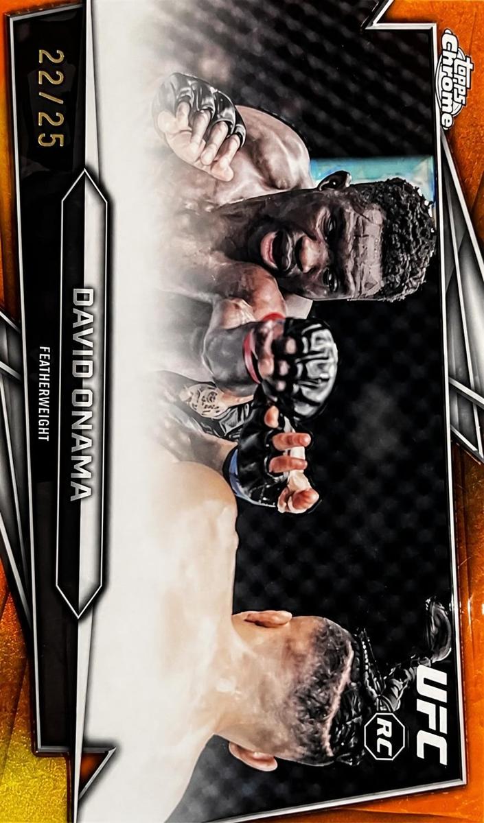 2026 David Onama [Orange Refractor] #BAV-DO