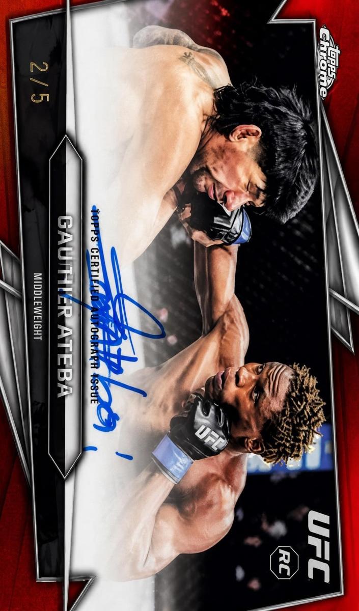 2026 Gautier Ateba [Red Refractor] #BAV-AG