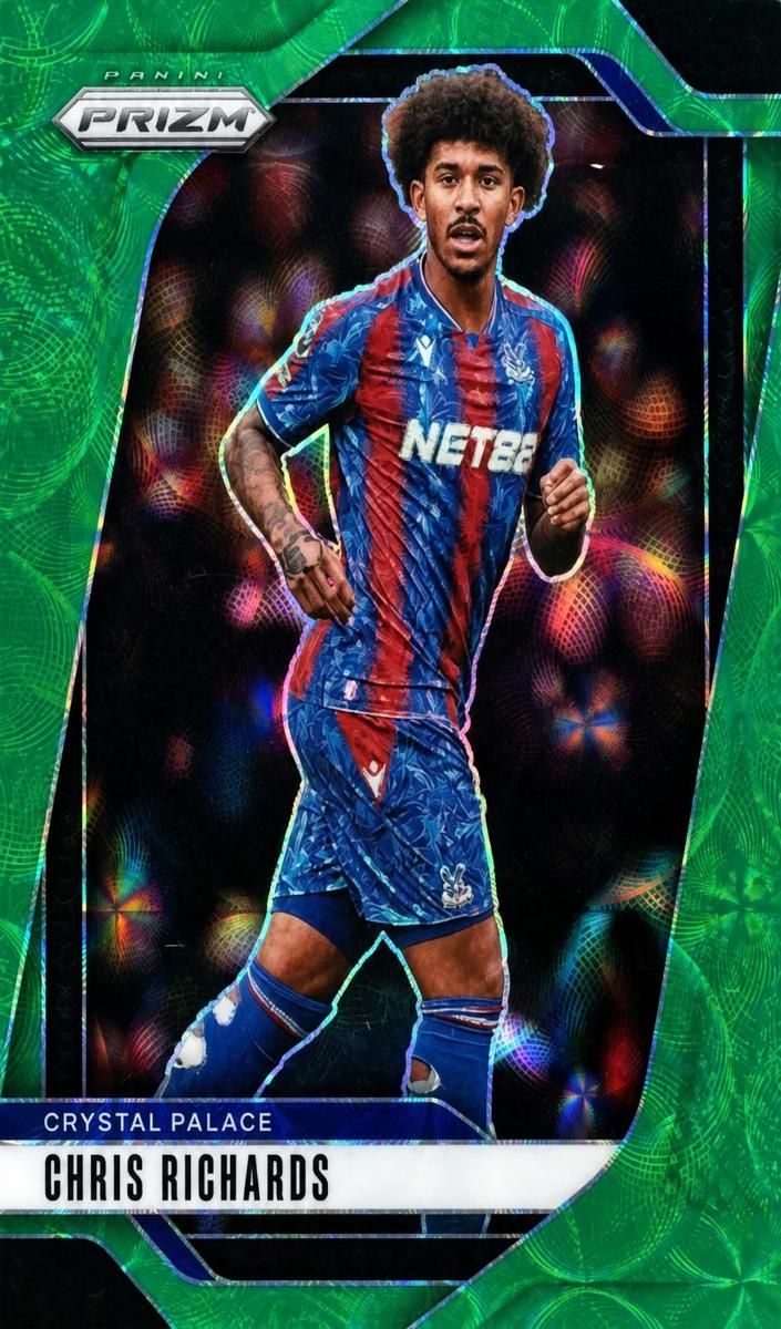 2024 Panini Prizm Premier League Chris Richards [Choice Green] #162 card