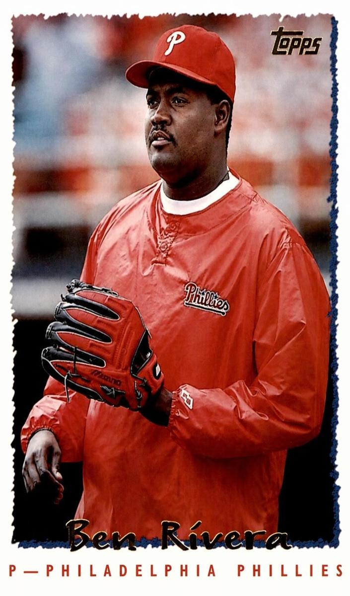 1995 Topps Ben Rivera #239 card