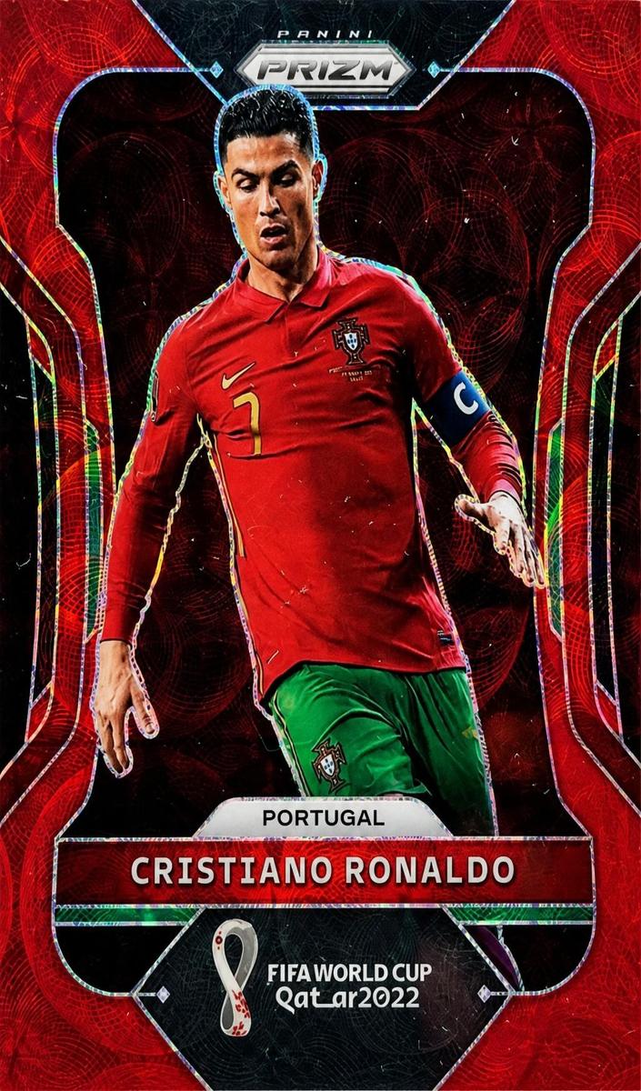 2022 Cristiano Ronaldo [Choice Prizms Red] #175