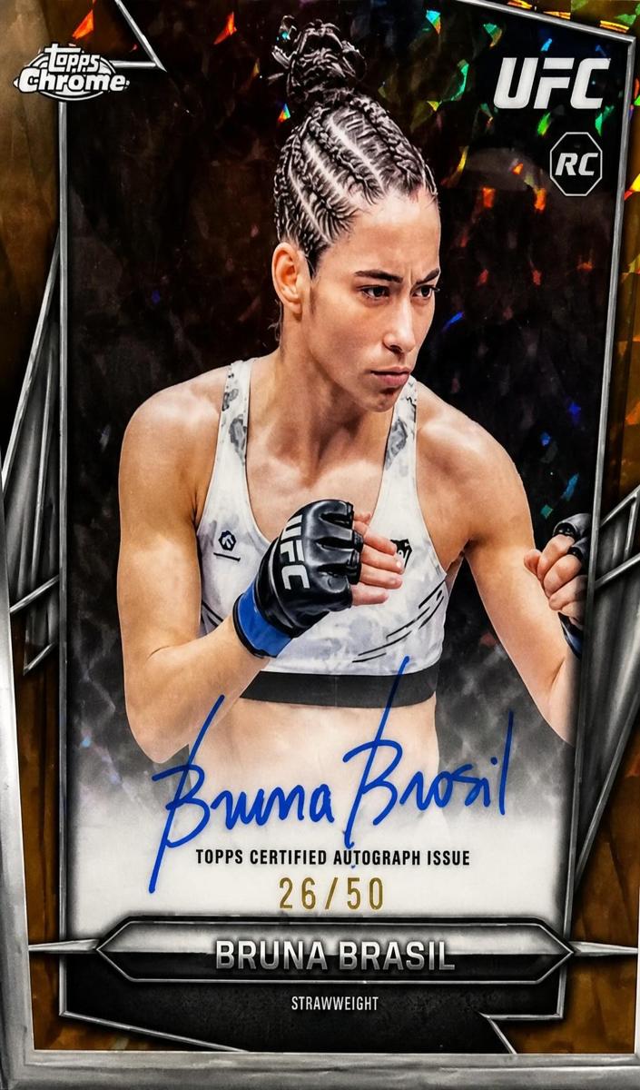 2026 Bruna Brasil [Gold Geometric Refractor] #BAV-BB