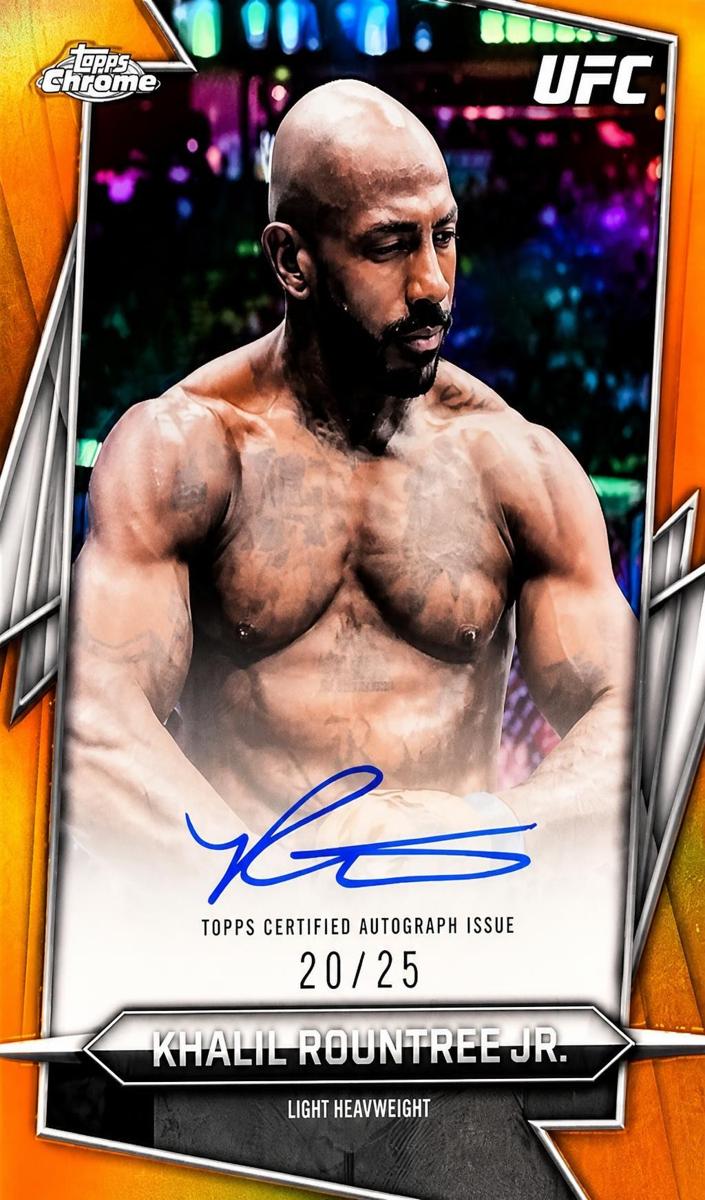 2026 Khalil Rountree Jr. [Orange Refractor] #BAV-KJ