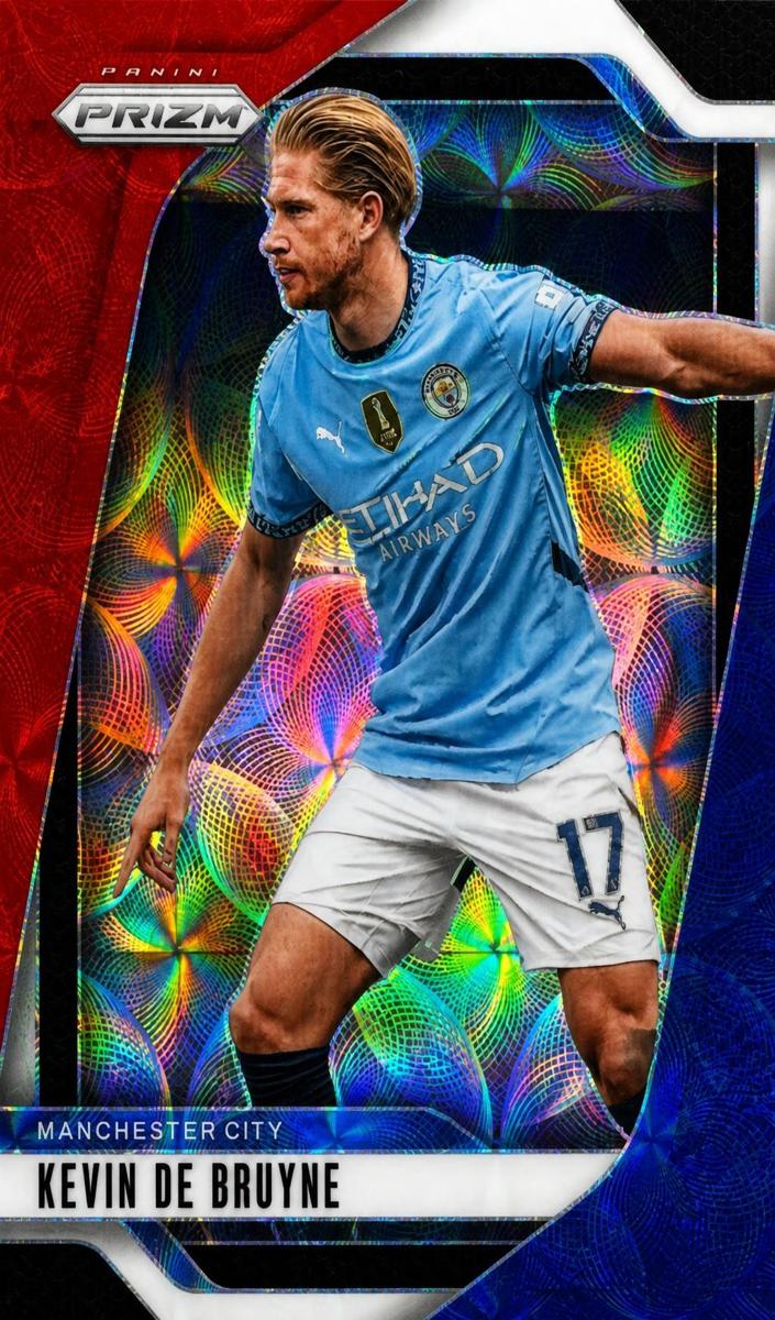 2024 Panini Select Premier League Stained Glass Kevin De Bruyne #4 card