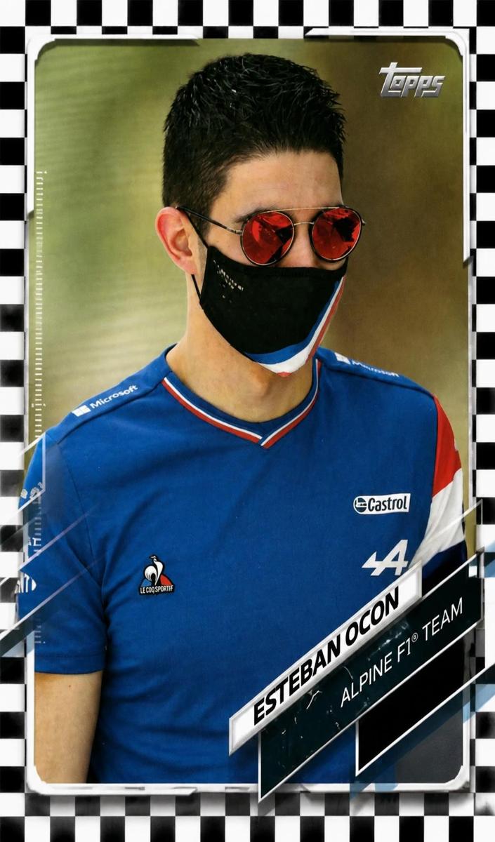 2021 Esteban Ocon [Checker Flag] #31