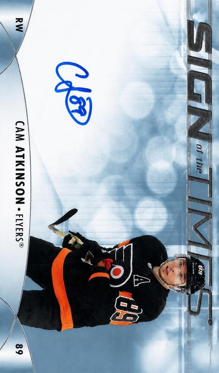2023 SP Authentic Cam Atkinson #SOTT-CA card