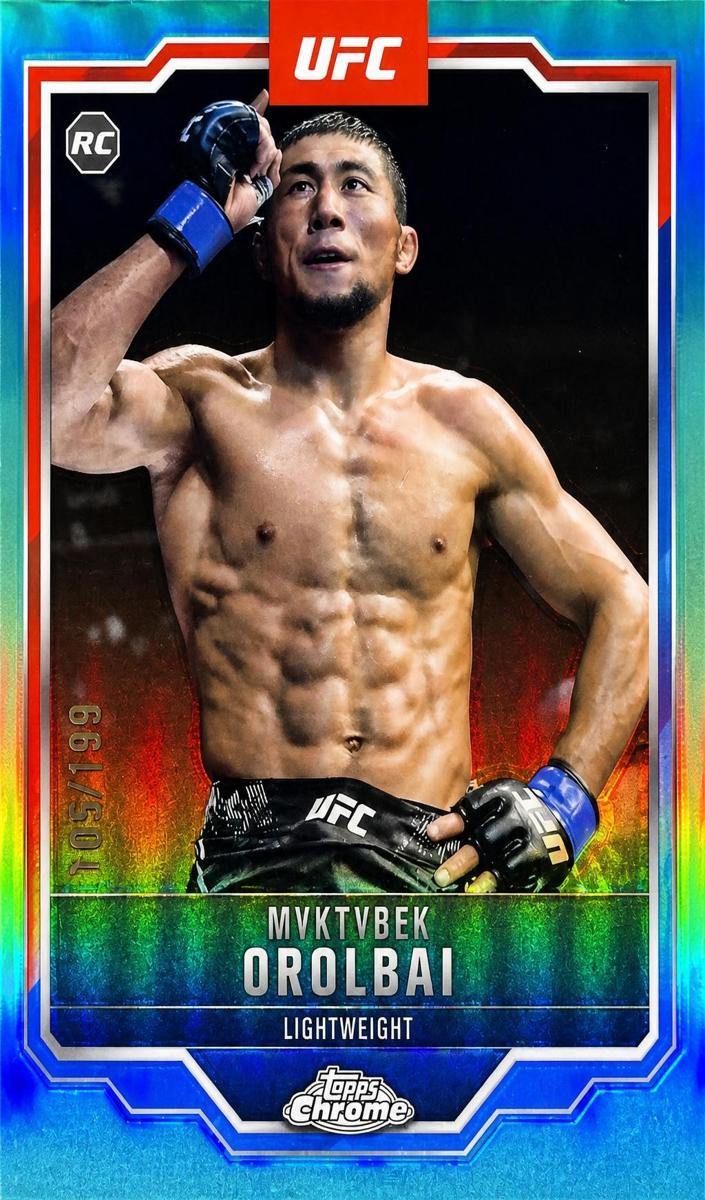 2025 Myktybek Orolbai [Aqua Refractor] #77