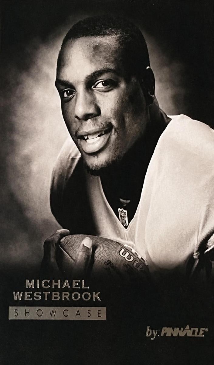 1995 Pinnacle Michael Westbrook #20 card