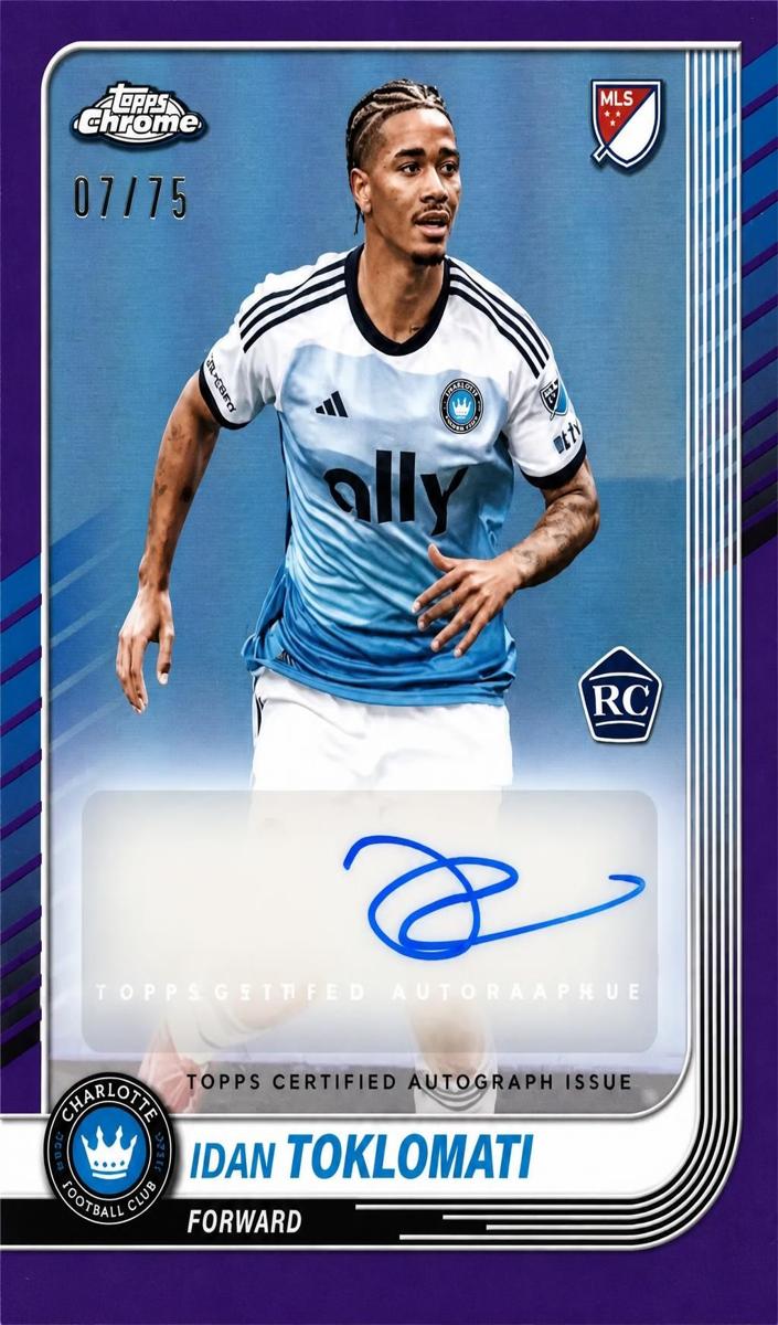 2025 Idan Toklomati [Purple Refractor] #CA-IT