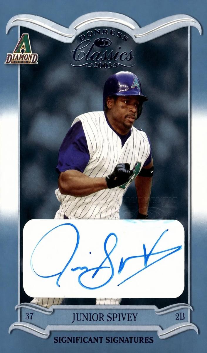 2003 Donruss Classics Junior Spivey #96 card