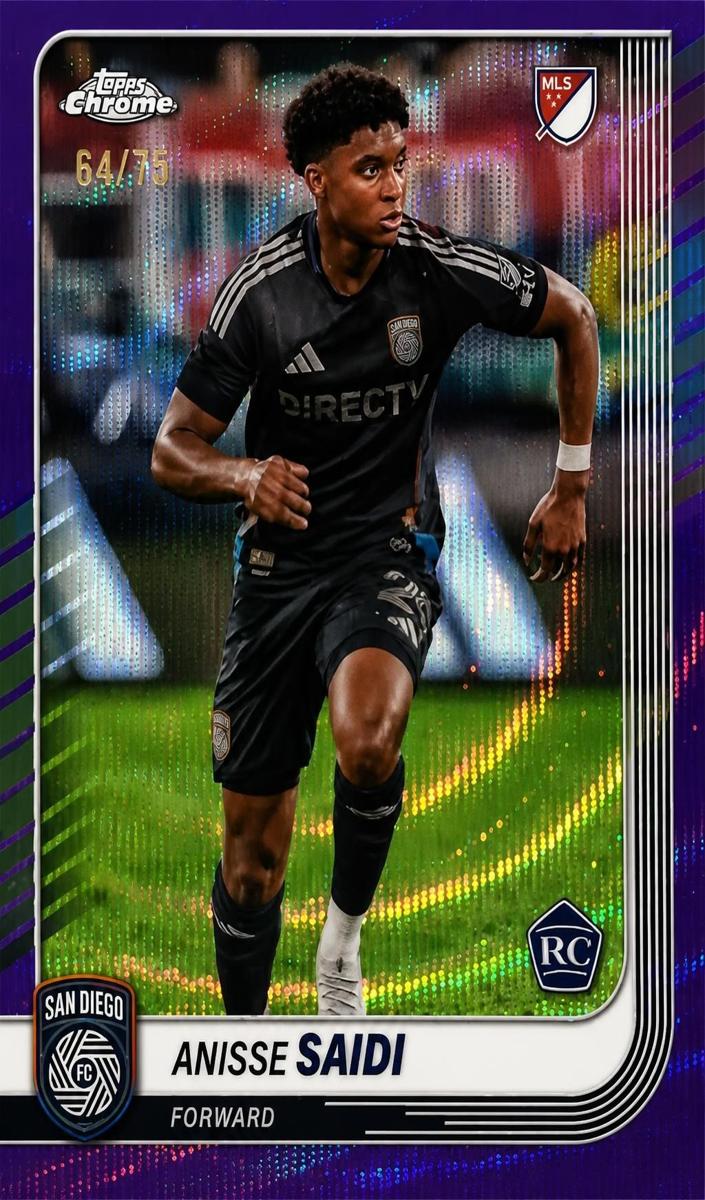 2025 Anisse Saidi [Purple Wave Refractor] #130