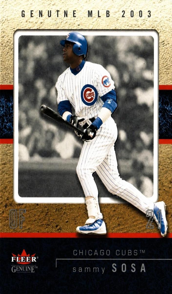 2003 Sammy Sosa #9