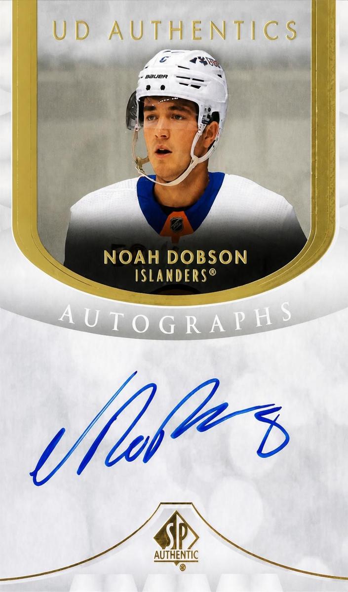2023 SP Authentic Noah Dobson #UDA-ND card