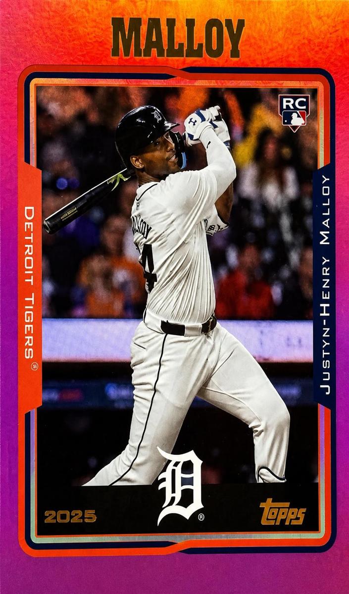 2025 Justyn-Henry Malloy [Pink Foilboard] #245