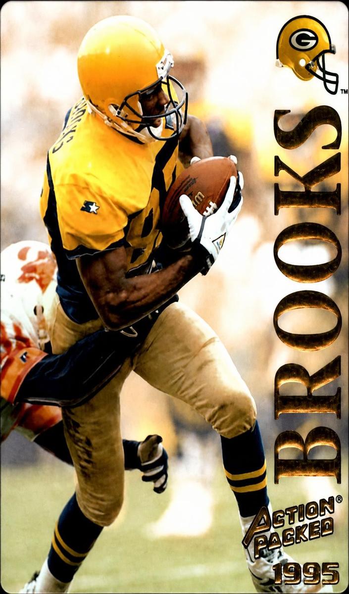 1995 Action Packed Robert Brooks #84 card