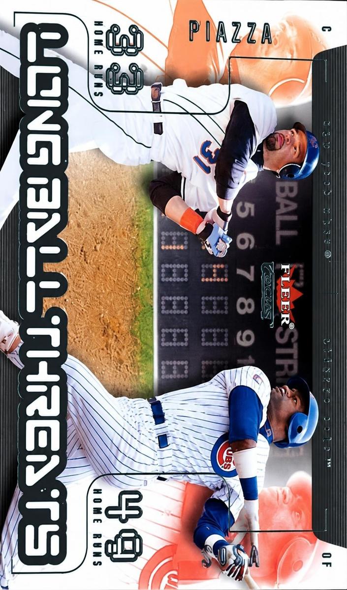 2003 Mike Piazza / Sammy Sosa #7 LB