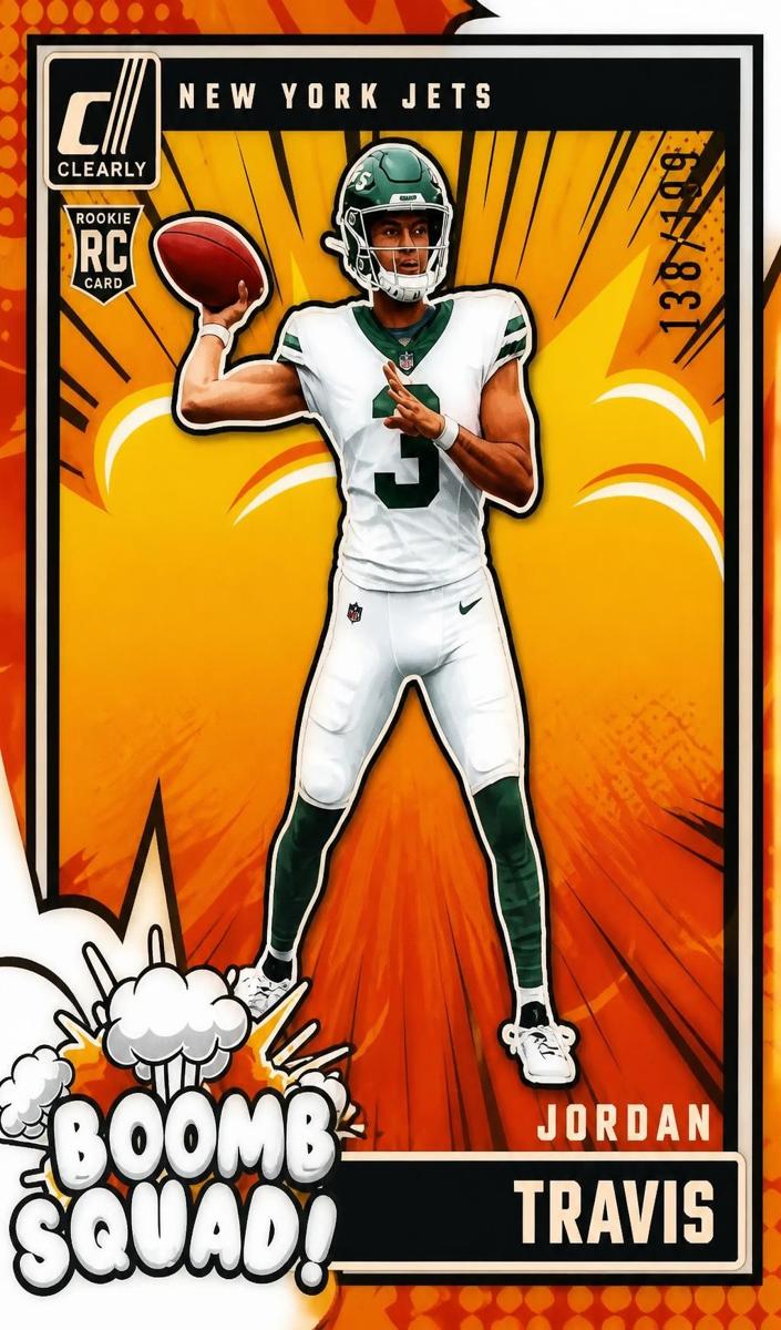 2024 Panini Clearly Donruss Jordan Travis #9 card