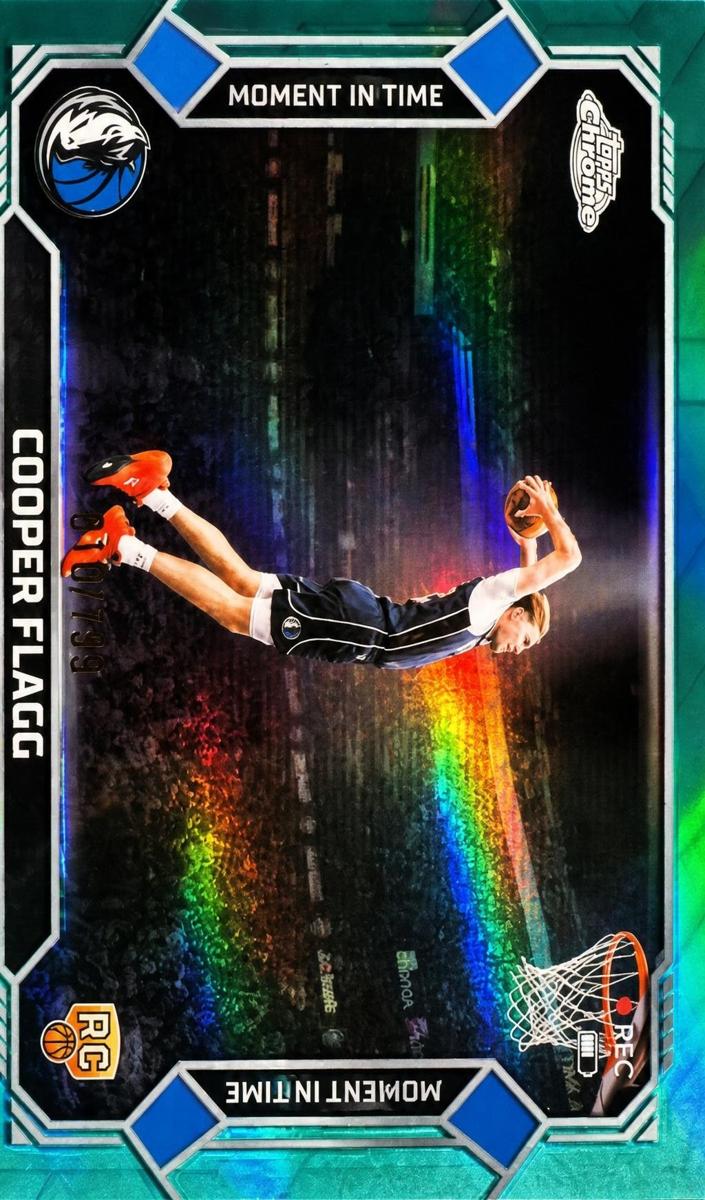 2025 Cooper Flagg [Aqua Refractor] #MT-16