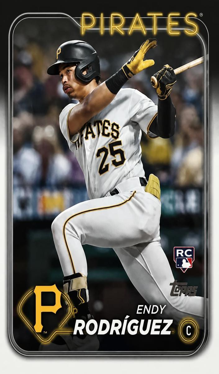 2024 Topps Endy Rodriguez #3 card