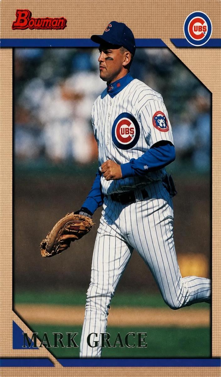 1996 Bowman Mark Grace #35 card