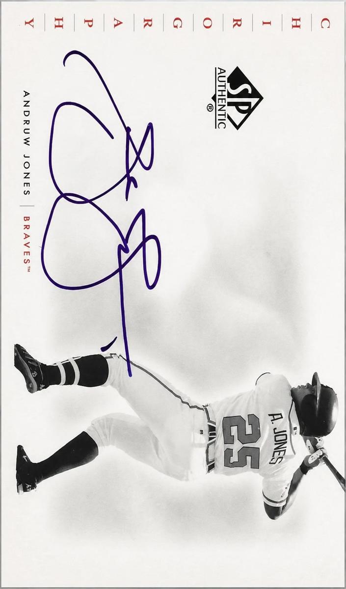 2001 Andruw Jones #AJ