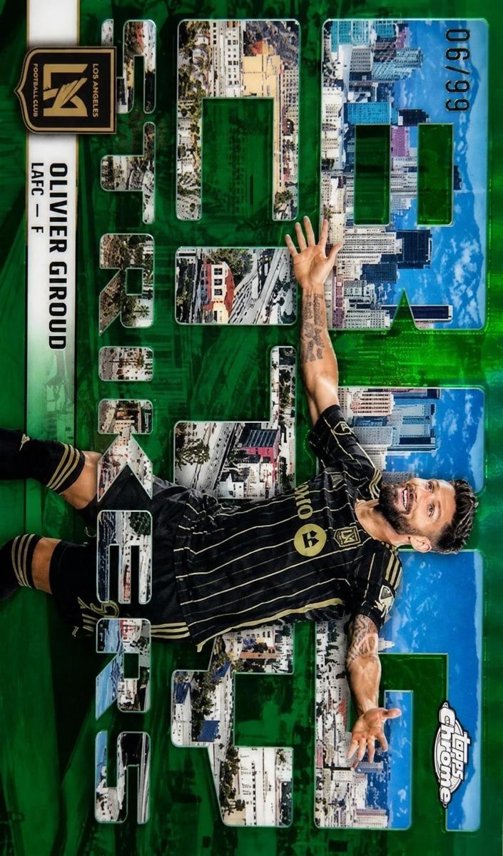 2025 Olivier Giroud [Green Refractor] #BCS-13