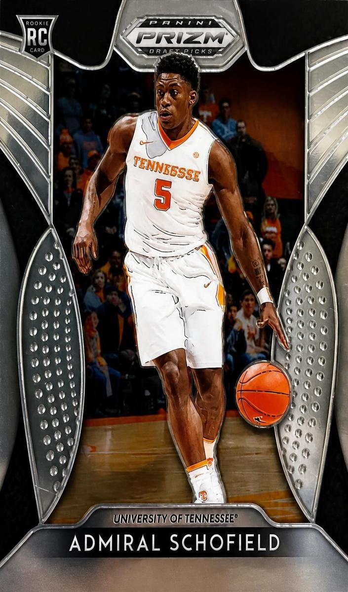 2019 Panini Prizm Draft Picks Admiral Schofield #41 card