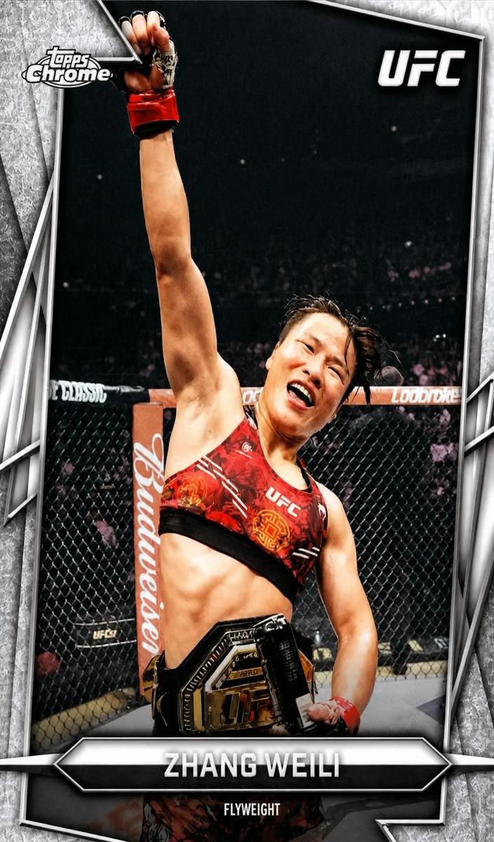 2026 Zhang Weili [UFC Glove Refractor] #20