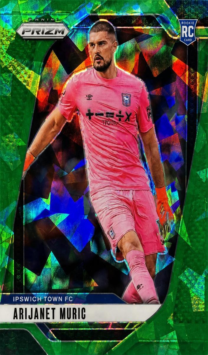 2024 Panini Prizm Premier League Arijanet Muric [Green Ice] #282 card