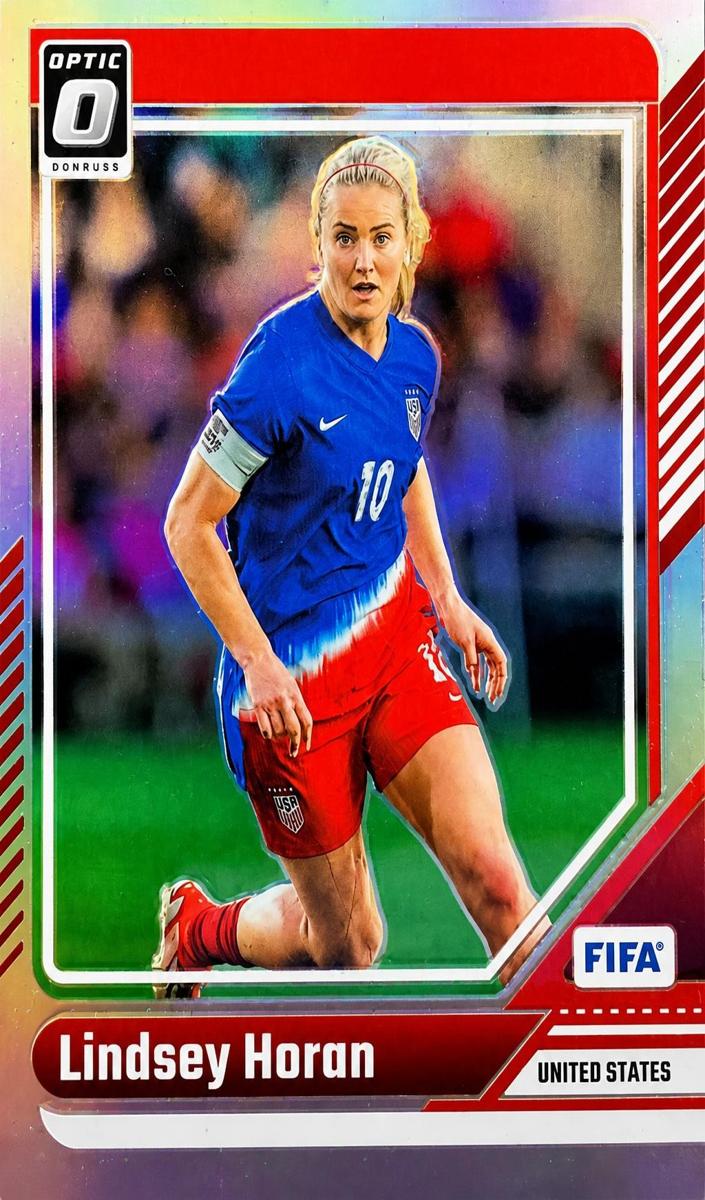 2024 Panini Donruss Lindsey Horan [Holo] #172 card