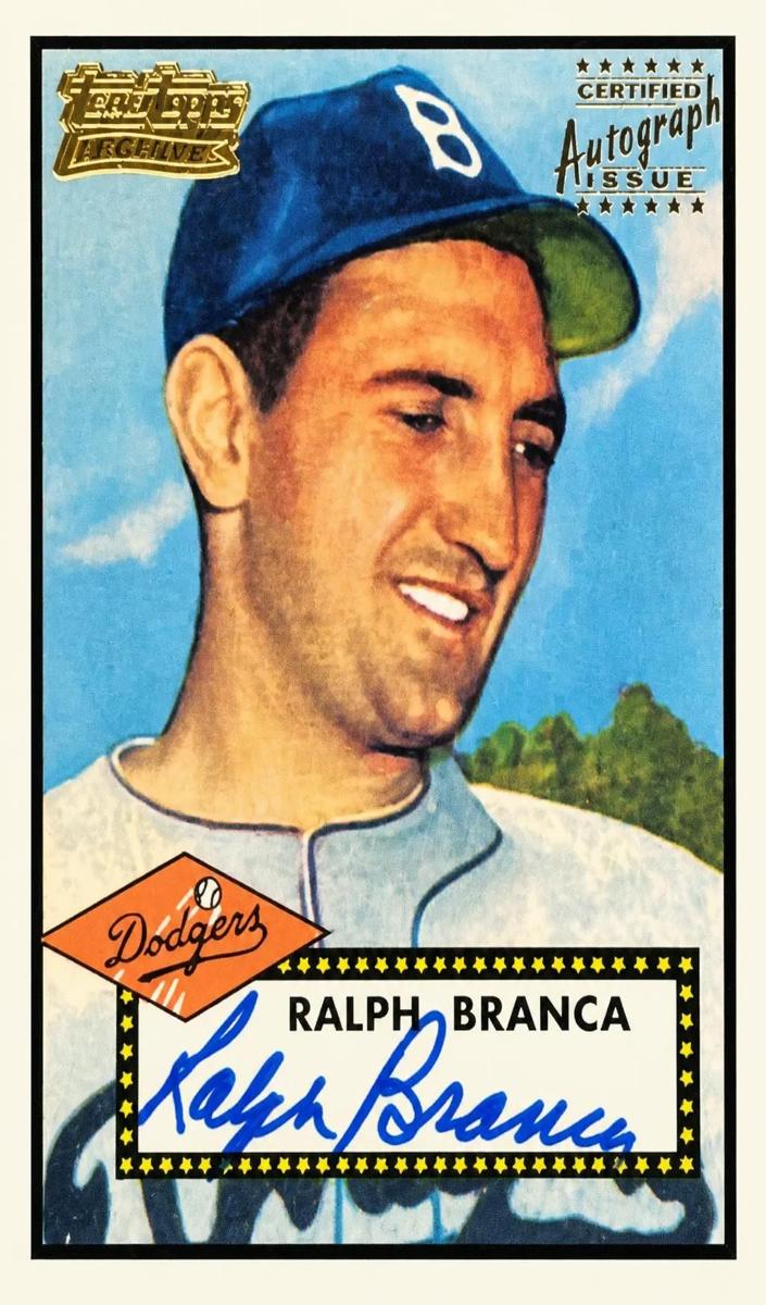 2001 Ralph Branca #TT51RF