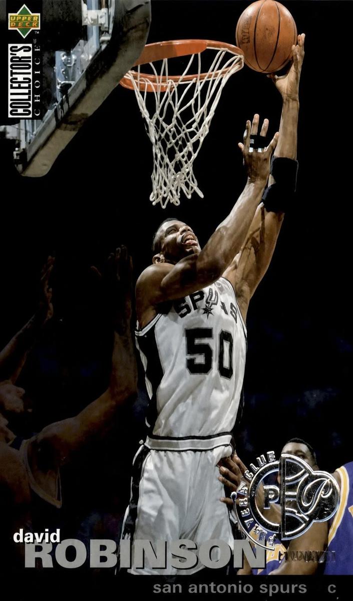 1995 David Robinson [Platinum Player's Club] #50