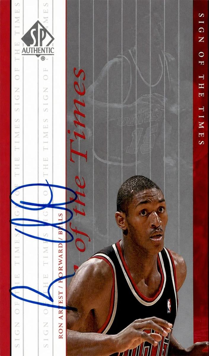 1999 Ron Artest #RA