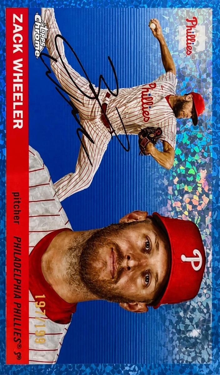 2025 Topps Chrome Platinum Zack Wheeler #120 card