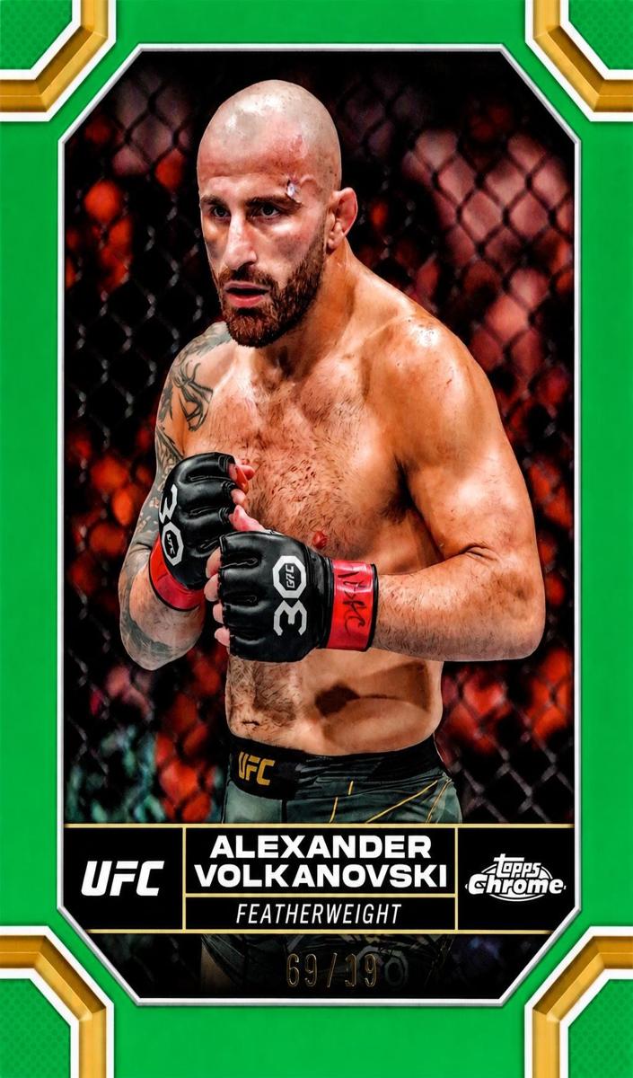 2024 Alexander Volkanovski [Green Refractor] #7