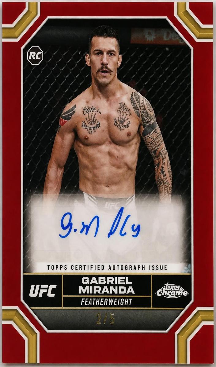 2024 Gabriel Miranda [Red Refractor] #CRA-GMI