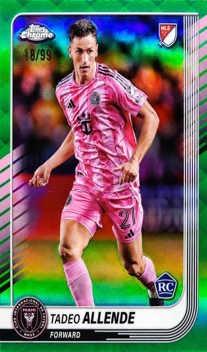 2025 Tadeo Allende [Green Refractor] #28